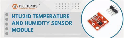 Techtonics HTU21D Temperature and Humidity Sensor Module : Amazon.in ...