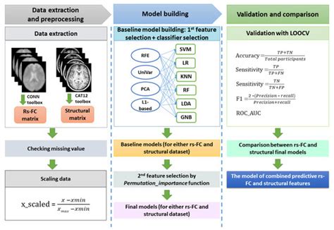 Identification of Resting-State Network Functional Connectivity and ...