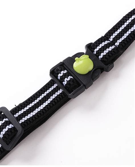 Babyhug Apple Patch Belt Stripe - Black