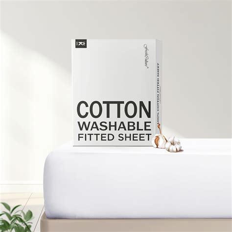 Amazon.com: FreshCulture Pure Cotton Fitted Sheets King Size, 300 ...