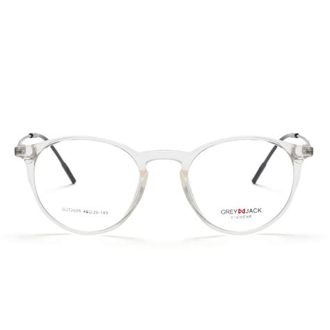 GREY JACK Round Full Rim Spectacle Frame Classic Retro Eyeglasses Fram ...