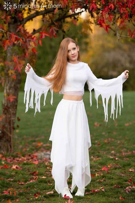 Diy ghost costume how to make a stunning ghost halloween costume - Artofit