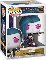 Funko Pop! TV: Arcane LOL - Jinx - Arcane: League of Legends - Vinyl ...