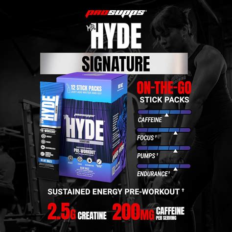 PSPROSUPPS PROSUPPS Mr. Hyde Signature Pre Workout Drink Mix- India | Ubuy