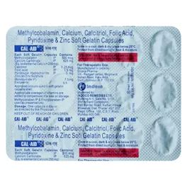 Buy Cal-Aid Softgel Capsule | 19 Minutes Delivery | Apollo Pharmacy