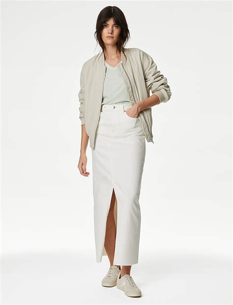 Buy Linen Blend Striped V-Neck Top at Marks & Spencer