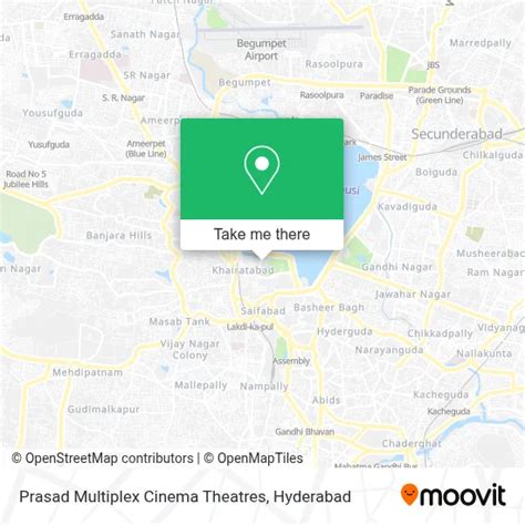 How to Get to Prasad Multiplex Cinema Theatres in Hyderabad by Bus ...