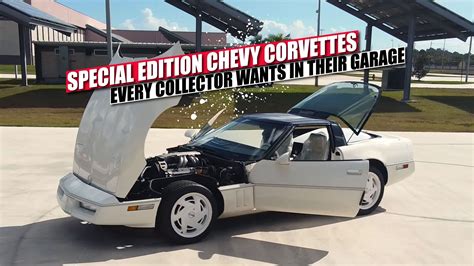 12 Rare Chevrolet Corvette Special Editions No Collector Should Be Without