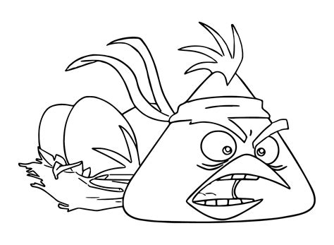 20+ Chuck (Angry Bird) Coloring Pages - Free Printable PDF & Online ...