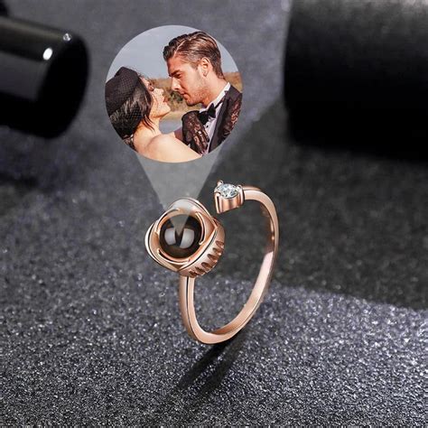 Unveil Your Love Story with a Photo Projection Ring | Giftify