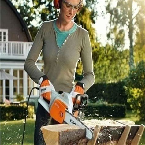 Stihl MSE 141 Electric Chainsaw with 14 inch Guide Bar - Agriculture ...