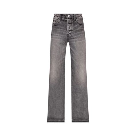 Amiri Cargo Wide Jeans Aged Black Price in India | Culture Circle