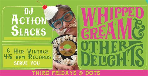 WHIPPED CREAM! Vintage Vinyl LGBTQ Social Night, Dot's Cafe, Portland ...