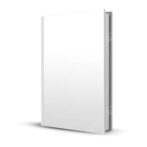 Book Mockup Blank Cover Transparent Vector P, Blank Book Mockup Free ...