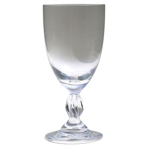 Lalique Frejus Set of 4 Bordeaux Wine Glasses For Sale at 1stDibs