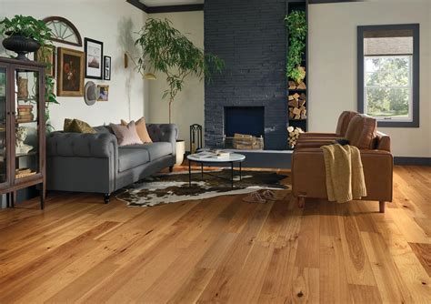 Whiskey Run 6" Hickory Engineered Hardwood Flooring | Bruce