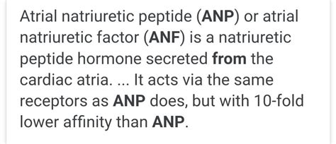 What is the difference between ANF and ANP - Brainly.in