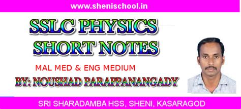 SHENIBLOG: SSLC PHYSICS SHORT NOTES -MM AND EM