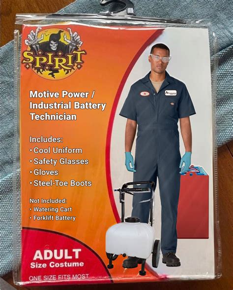 We heard a rumor that all the cool kids in town are dressing up as industrial battery ...