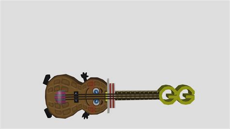 The SpongeBob Movie - Goofy Goober Guitar - Download Free 3D model by ...