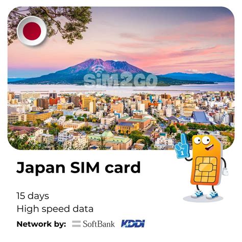 Japna SIM card for 15 days with high-speed data