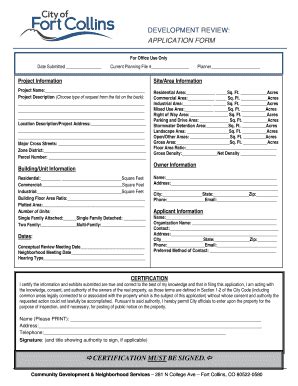Fillable Online PROJECT DEVELOPMENT PLAN Fax Email Print - pdfFiller