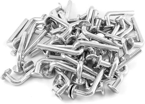 Buy QWORK Pallet Rack Drop Pin, Accessory Shelving System 50 Pcs ...