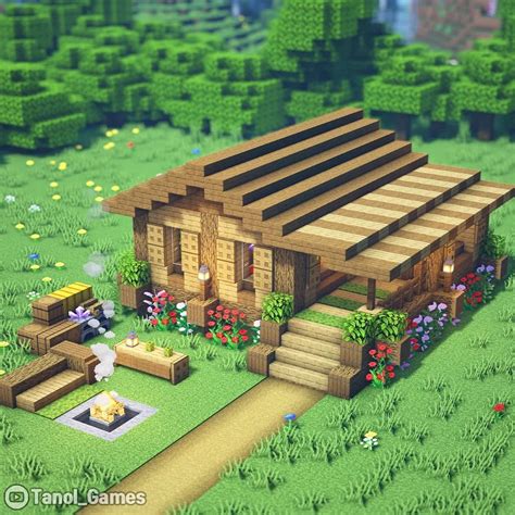 Image result for Simple Minecraft House Tutorial