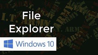 File Explorer in Windows 10 Tutorial 的图像结果
