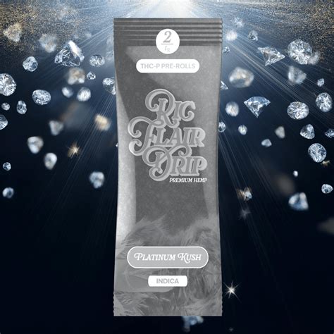 Ric Flair Drip - 2pk Thcp Pre Rolled Joints - 2g - Platinum Kush