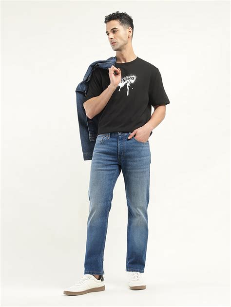 Men's 511 Dark Blue Slim Fit Mid Rise Jeans – Levis India Store