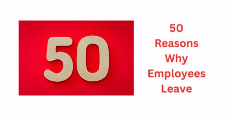 50 Reasons Employees Leave & the Role of Online Leaving Cards
