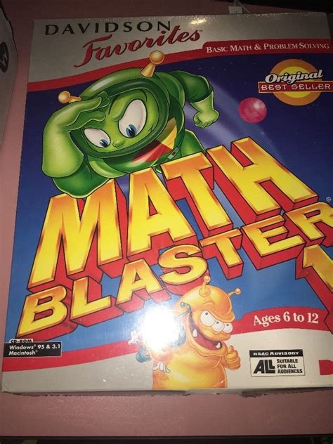 Image result for CD-ROM Math Blaster
