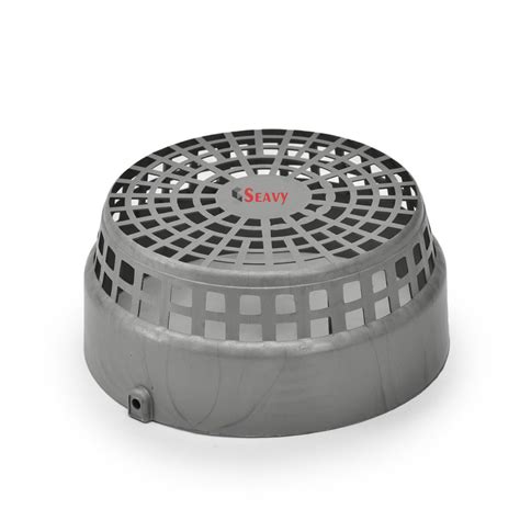 Seavy 6" PVC Cowl Cover for Duct Pipe | Prevents Birds and Insects to ...