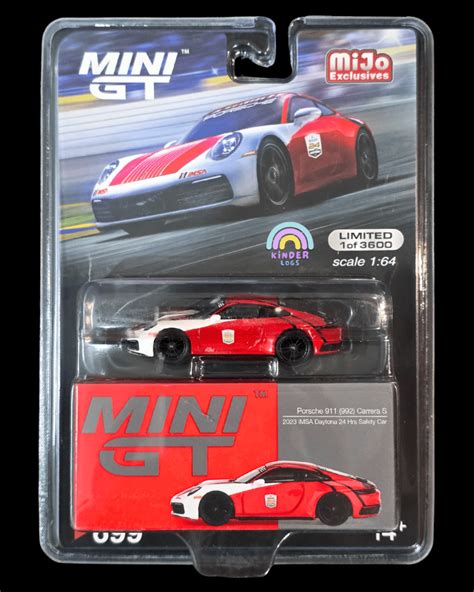 Mini GT Porsche 911 (992) Carrera S - Mijo Exclusives Limited Edition ...