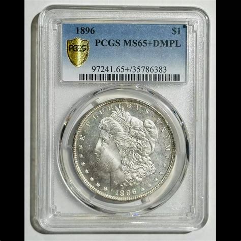 1896 Morgan Silver Dollar PCGS MS-65+ DMPL - Bob Paul Rare Coins