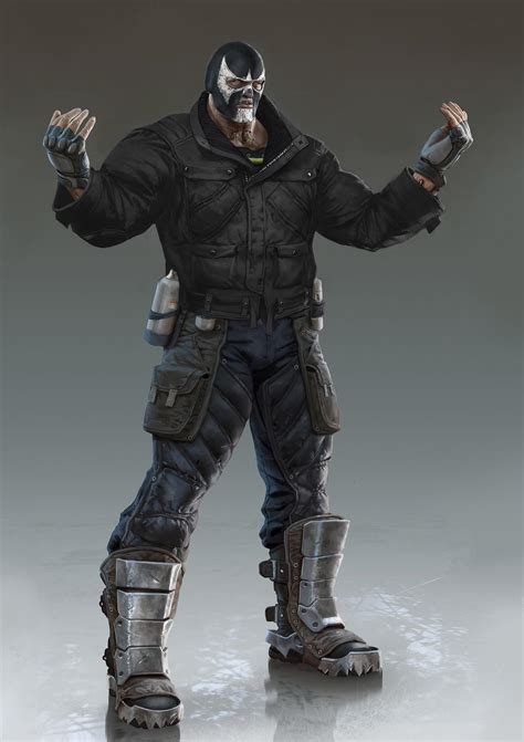 Bane Arkham Origins Concept Art