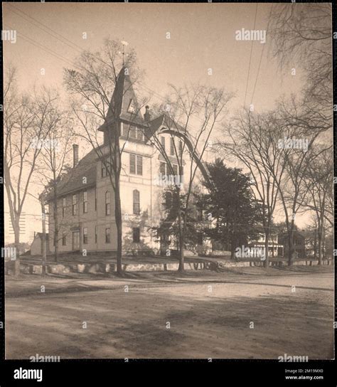 Town hall, built 1878, demolished 1957 , City & town halls. Wayland ...