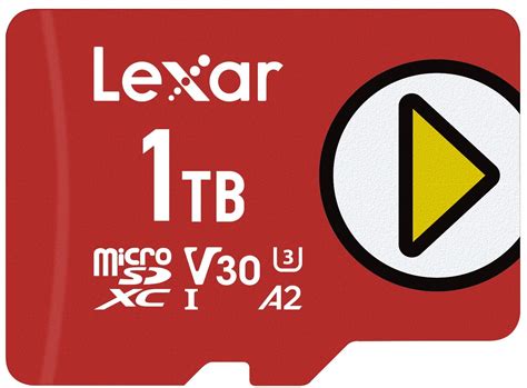 Lexar Play 1TB microSDXC UHS-I Card, Compatible with Nintendo Switch ...