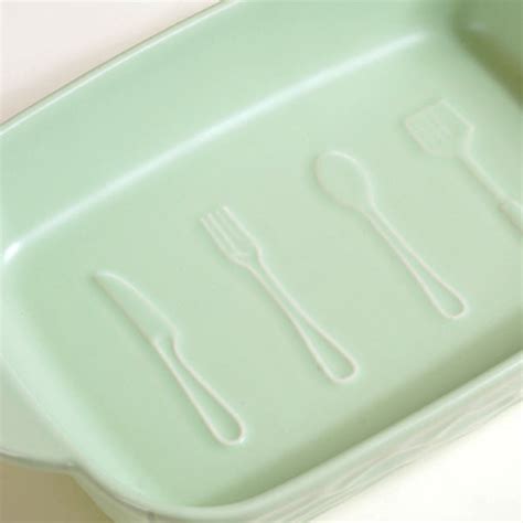 Premium Ceramic Baking Dish Green 650 ml Online - Premium Baking Dish ...