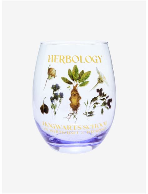 Harry Potter Herbology Wine Glass | BoxLunch