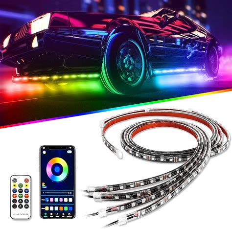 AutoBizarre Car Underglow RGB Multicolor Music Controlled Dream Color ...