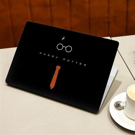 Magic in Simplicity: Harry Potter Minimalist Laptop Skin for Wizardly ...