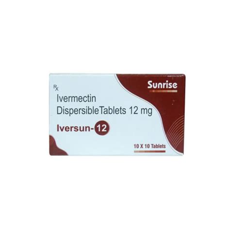 Iversun 12 | Iversun 12mg Exporter in India | Jindal Medical Store