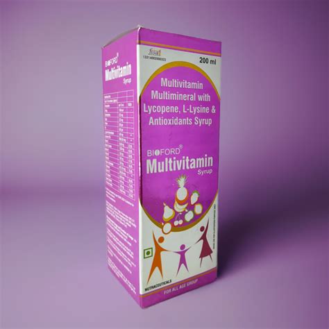 Bioford Multivitamin Syrup with Vitamins & Minerals – 200ml – ZEVIKA HEALTH