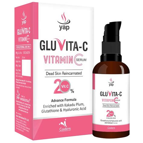 Gluvita-C 20% Serum | Uses, Side Effects, Price | Apollo Pharmacy