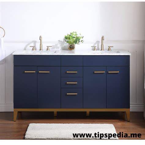 Dark Blue Bathroom Cabinets - Tips Pedia