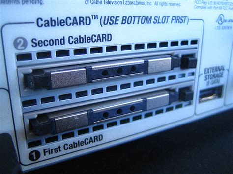 Using a CableCARD 的图像结果