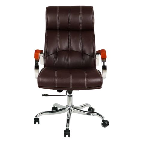 Luxurin High Back Office Executive Chair (Brown)