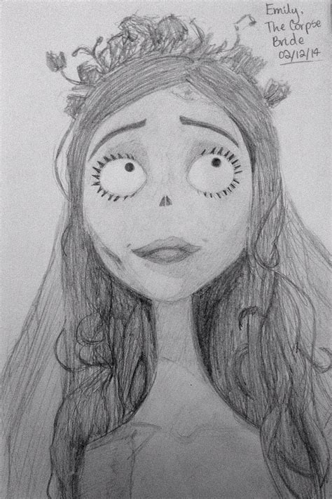 Image result for How to Draw Emily Corpse Bride